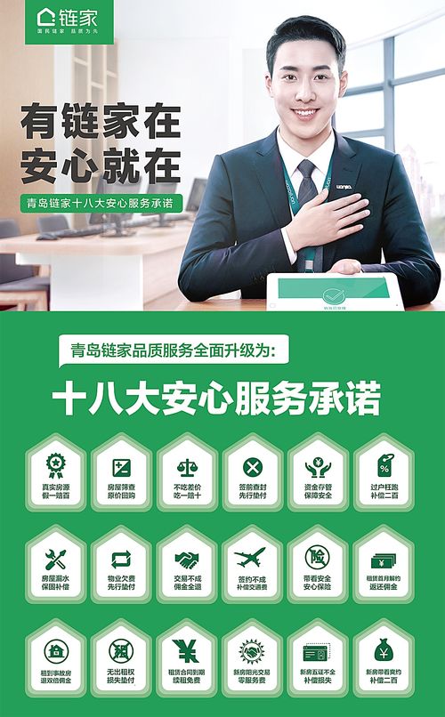 青島鏈家九載深耕，十八大安心服務承諾再升級，為島城百姓安居夢保駕護航